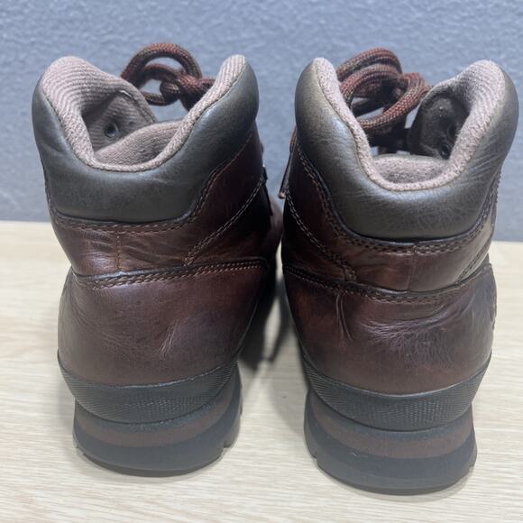 Vintage Timberland Brown Leather Ankle Boots euro Hiker 95310 Womens Size 6 - Picture 5 of 8